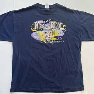 Retro Y2K Piss and Moan Club Official Member T-shirt